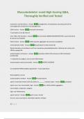 Musculoskeletal -nsaid High-Scoring Q&A&comma; Thoroughly Verified and Tested