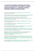 CANADIAN SECURITIES COURSE EXAM LATEST  EXAM &vert; ALL QUESTIONS AND CORRECT ANSWERS  &lpar;ALREADY GRADED A&plus;&rpar; &vert; VERIFIED ANSWERS &vert;  UPDATED VERSION &lpar;JUST RELEASED&rpar;