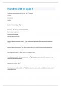 Hondros 200 rn quiz 2  Questions And Answers Rated A&plus; New Update Assured Satisfaction
