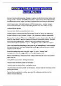 NHM311 PACKAGED EXAMS STUDY GUIDE 