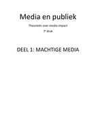 Samenvatting Media en Publiek - De Boer & Brennecke