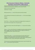 COMPLETE PACKAGE&colon;&colon;-TITLE PRODUCER EXAMS WITH COMPLETE SOLUTIONS 
