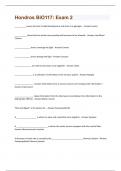 Hondros BiO117&colon; Exam 2 Questions and Answers 2024 &comma;2025 Fully Solved 100&percnt;