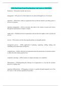 GMS Bundled Exam with 100&percnt; correct answers