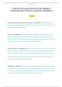 CPJE EXAM QUESTIONS WITH CORRECT ANSWERS 2024 UPDATE ALREADY GRADED A&plus;