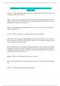 IB Philosophy Midterm Exam Prep Questions And Answers  &lpar;202472025&rpar;