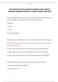 CPJE PRACTICE ACTUAL EXAM QUESTIONS AND CORRECT DETAILED ANSWERS GRADED A&plus; LATEST UPDATE 2024-2025