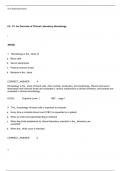 Test Item File- Practice Test Bank - Hematology&comma;Rodak&comma;4e