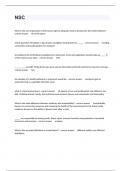NSC Practice Study Exam With Complete Answers Guaranteed Success&period;