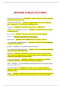 WGU D276 OA EXAMS TEST BANK &sol;