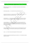 Indiana Pesticide Applicator Core Training
