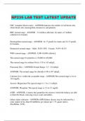 ALL NP235 &sol;NP 235 BUNDLED EXAMS WITH ALL QUESTIONS AND VERIFIED ANSWERS 