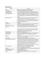 begrippenlijst en uitleg in verband met vonnissen en arresten