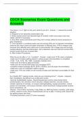 CDCR Scenerios Exam Questions and Answers