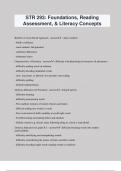 STR 293&colon; Foundations&comma; Reading Assessment&comma; & Literacy Concepts
