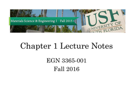 Chapter 1 Lecture Notes_EGN3365_Fall2016