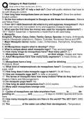 Category 41 Pest Control Exam Questions with Correct Answers