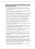 CDW 110v Caboodle Data Model Fundamentals Exam Questions with Answers&period;