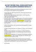 AK DOT NRCME FINAL EXAM QUESTIONS WITH ACCURATE ANSWERS RATED A&plus;