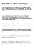 NMNC 1110 EAQ 7   Fluid and Electrolytes Questions &lpar;With Answers&rpar; latest 2023&sol;2024