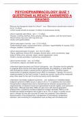 MED SURG EAR&comma; EYE SAUNDERS QUESTIONS QUESTIONS ALREADY ANSWERED A GRADED