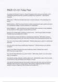 PNUR 101-101 Turley Final Questions with 100&percnt; Correct Answers &vert; Updated 2024 &vert; Guaranteed A&plus;