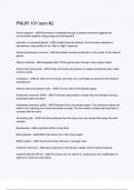 PNUR 101 sem -2 Questions with 100&percnt; Correct Answers &vert; Updated 2024 &vert; Guaranteed A&plus;