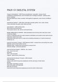 PNUR 101 SKELETAL SYSTEM Questions with 100&percnt; Correct Answers &vert; Updated 2024 &vert; Guaranteed A&plus;