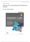 Test Bank - Primary Care The Art and Science of Advanced Practice Nursing&colon; An Interprofessional Approach 6th Edition &lpar;Debera J&period; Dunphy&comma;2024&rpar; Latest Edition&vert;&vert; Perfect Solution