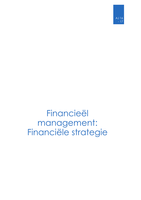 Samenvatting Financiële strategie