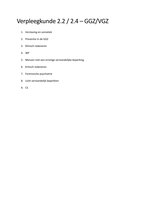 Samenvatting tentamenstof leerlijn VPK2.2/2.4