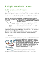Biologie Nectar Hoofdstuk 19 DNA