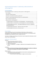 Samenvatting Verpleegkunde BOKtoets 5: Leiderschap en Zelfmanagement