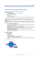 Handige samenvatting Dienstenmarketingmanagement & CRM K2