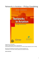 Networks in Aviation - Philipp Goedeking (samenvatting H2+3)