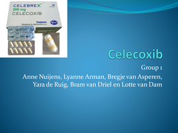 Presentation of the drug Celecoxib