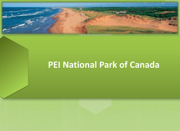 PEI National Park of Canada