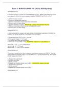 Exam 1&colon; NUR150 &sol; NUR 150 &lpar;2023&sol; 2024 Update&rpar;