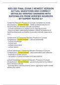NSG 505 TESTS NEWEST VERSION ACTUAL QUESTIONS AND CORRECT DETAILED VERIFIED ANSWERS WITH RATIONALES FROM VERIFIED SOURCES BY EXPERT RATED A&plus;