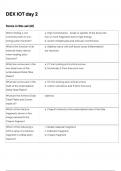 DEX IOT DAY 2 TEST NEWEST 2024 ACTUAL EXAM 50 QUESTIONS AND CORRECT DETAILED ANSWERS &lpar;VERIFIED ANSWERS&rpar; &vert;ALREADY GRADED A&plus;