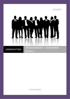 Samenvatting management 1