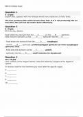 BIOD 151 Module 3 Exam&period; QUESTIONS AND ANSWERS 2024&period; RATED &plus;