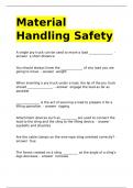 Material Handling Safety&period;