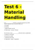Test 6 - Material Handling&period;