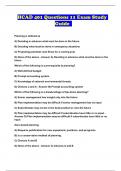 HCAD 401 Questions 11 Exam Study Guide 