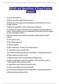 HCAD 401 Questions 9 Exam Latest Update 