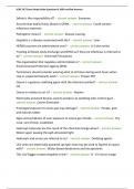 IICRC OCT Exam Study Guide Questions & 100&percnt; verified Answers 