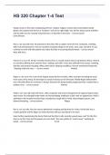 HS 320 Chapter 1-4 Test Prep  Actual Questions And Correct Detailed Answers&period;