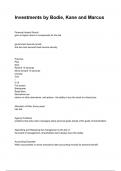 Test Bank for Investments&comma; 13th Edition by Zvi Bodie 2024&sol;2025 &lpar;ALL BUNDLED HERE&excl;&excl;&excl;&rpar;