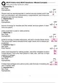 AMINO ACIDS&comma; AMINOACIDS MCAT&vert;QUESTIONS WITH VERIFIED ANSWERS ALREADY GRADED A&plus;